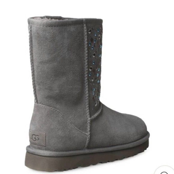 W Classic Charcoal Short Stud II Size 7 - Picture 2 of 10